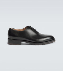 Manolo Blahnik Newley leather Oxford shoes