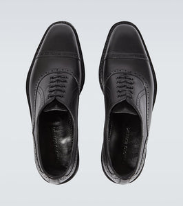 Manolo Blahnik Norton leather Oxford shoes