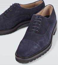 Manolo Blahnik Norton suede brogues