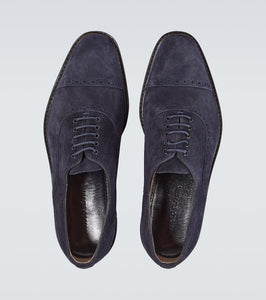 Manolo Blahnik Norton suede brogues