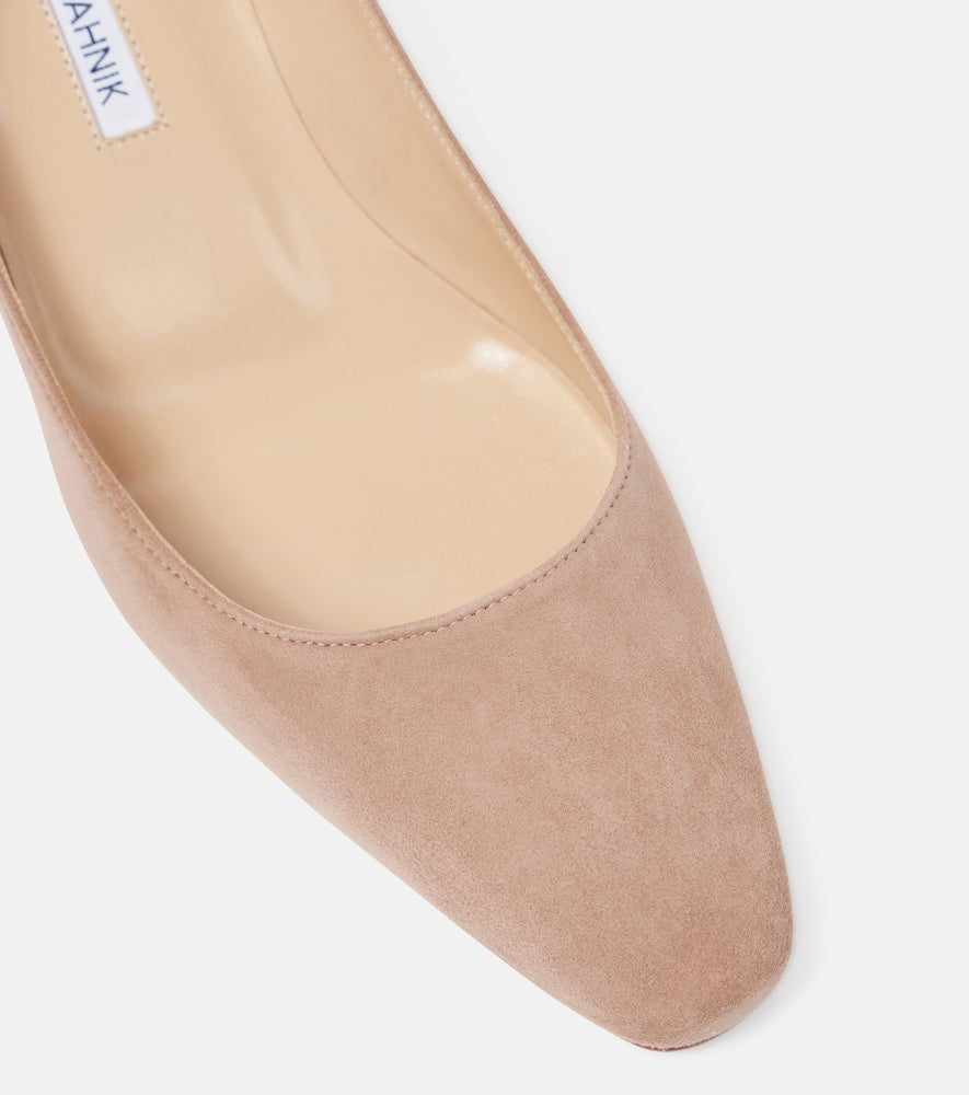 Manolo Blahnik Okkatopla suede pumps