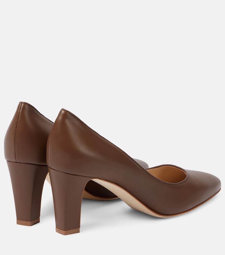 Manolo Blahnik Sikotto 70 leather pumps