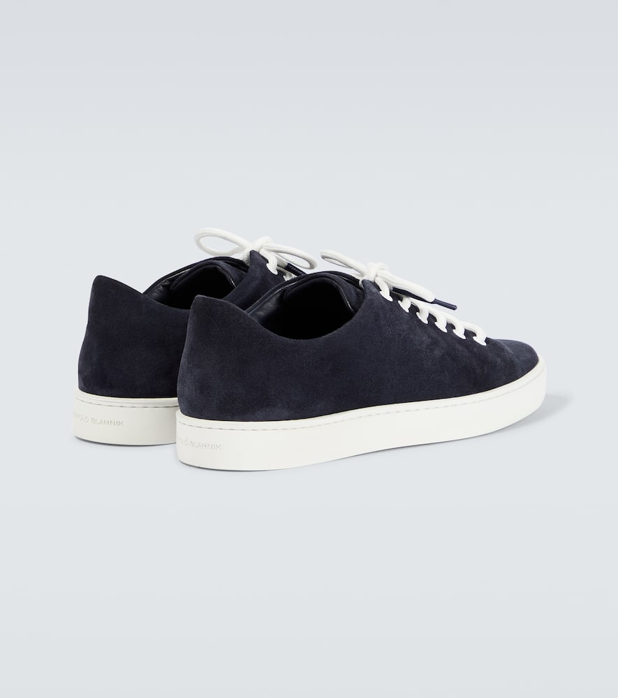 Manolo Blahnik Suede sneakers