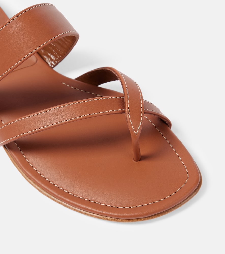 Manolo Blahnik Susacru leather sandals