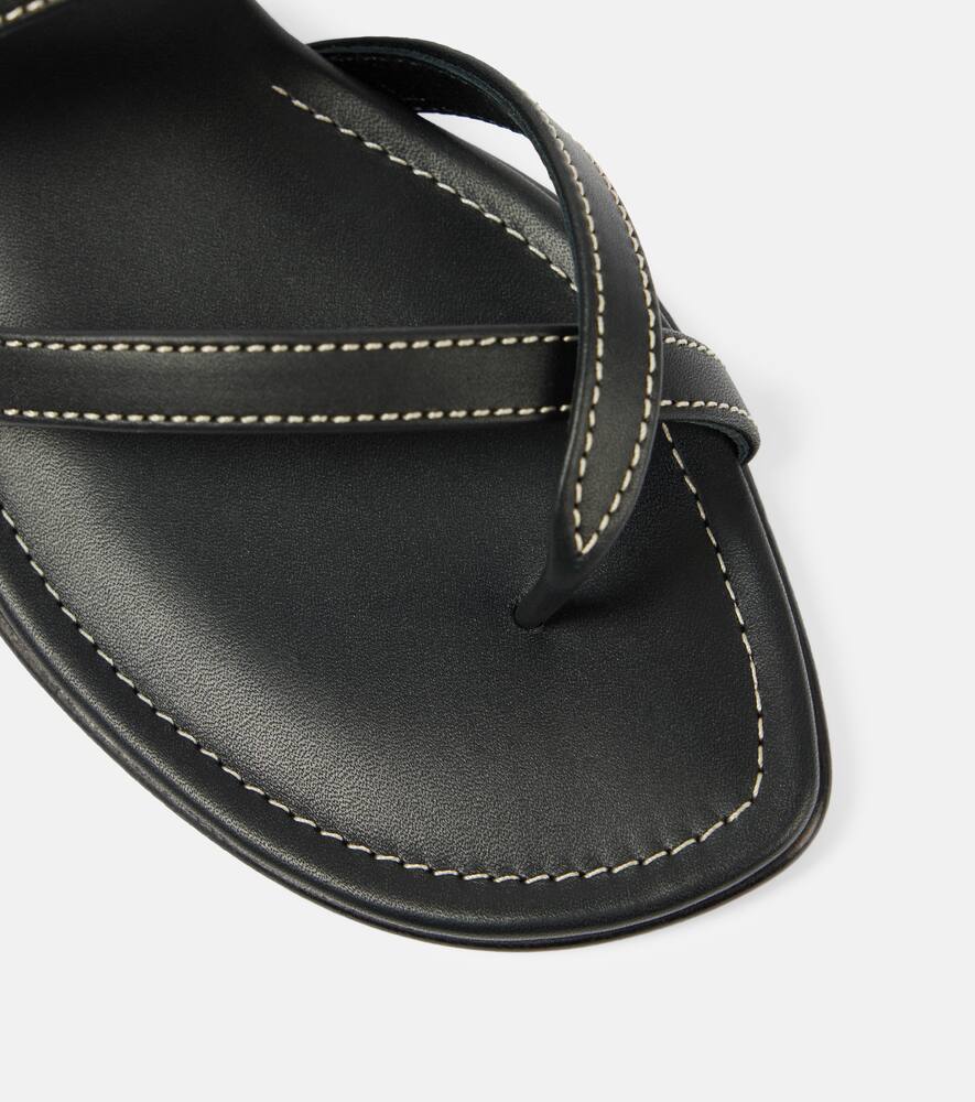Manolo Blahnik Susacru leather thong sandals