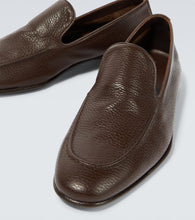 Manolo Blahnik Truro leather loafers