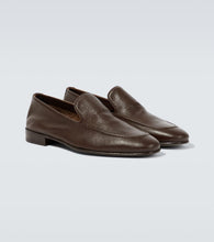 Manolo Blahnik Truro leather loafers