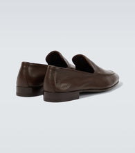Manolo Blahnik Truro leather loafers