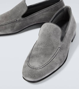 Manolo Blahnik Truro suede loafers