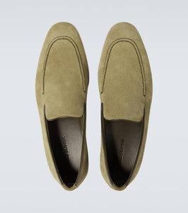 Manolo Blahnik Truro suede loafers