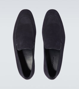 Manolo Blahnik Truro suede loafers