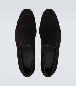 Manolo Blahnik Truro suede loafers