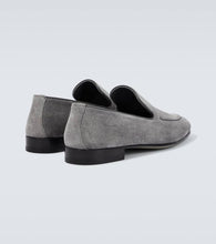Manolo Blahnik Truro suede loafers