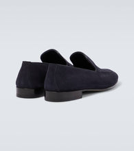 Manolo Blahnik Truro suede loafers