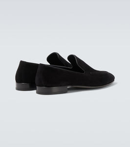 Manolo Blahnik Truro suede loafers