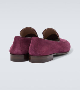 Manolo Blahnik Truro suede loafers
