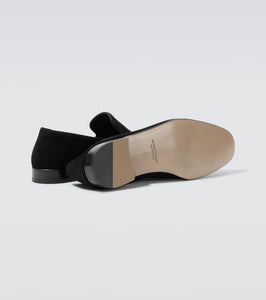 Manolo Blahnik Truro suede loafers