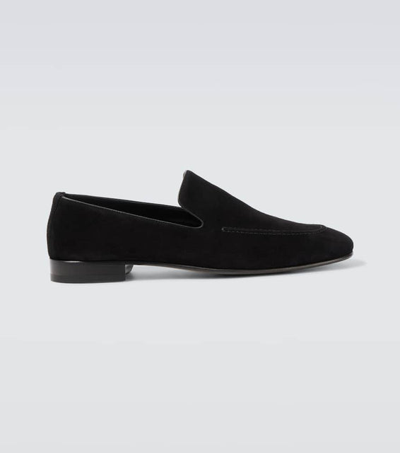 Manolo Blahnik Truro suede loafers
