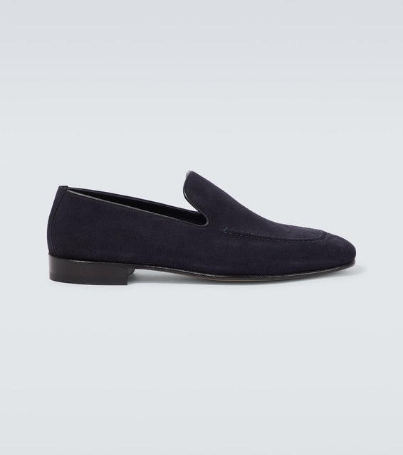 Manolo Blahnik Truro suede loafers