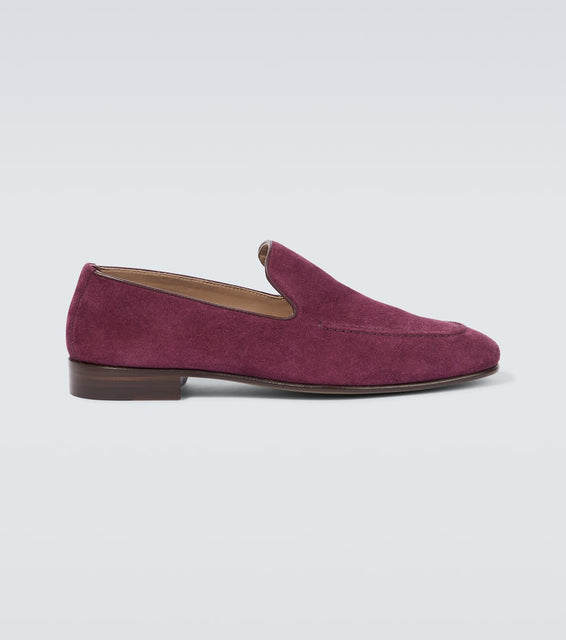 Manolo Blahnik Truro suede loafers