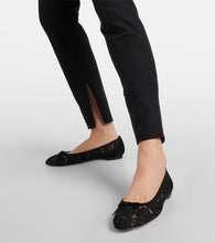 Manolo Blahnik Verizzo floral lace ballet flats