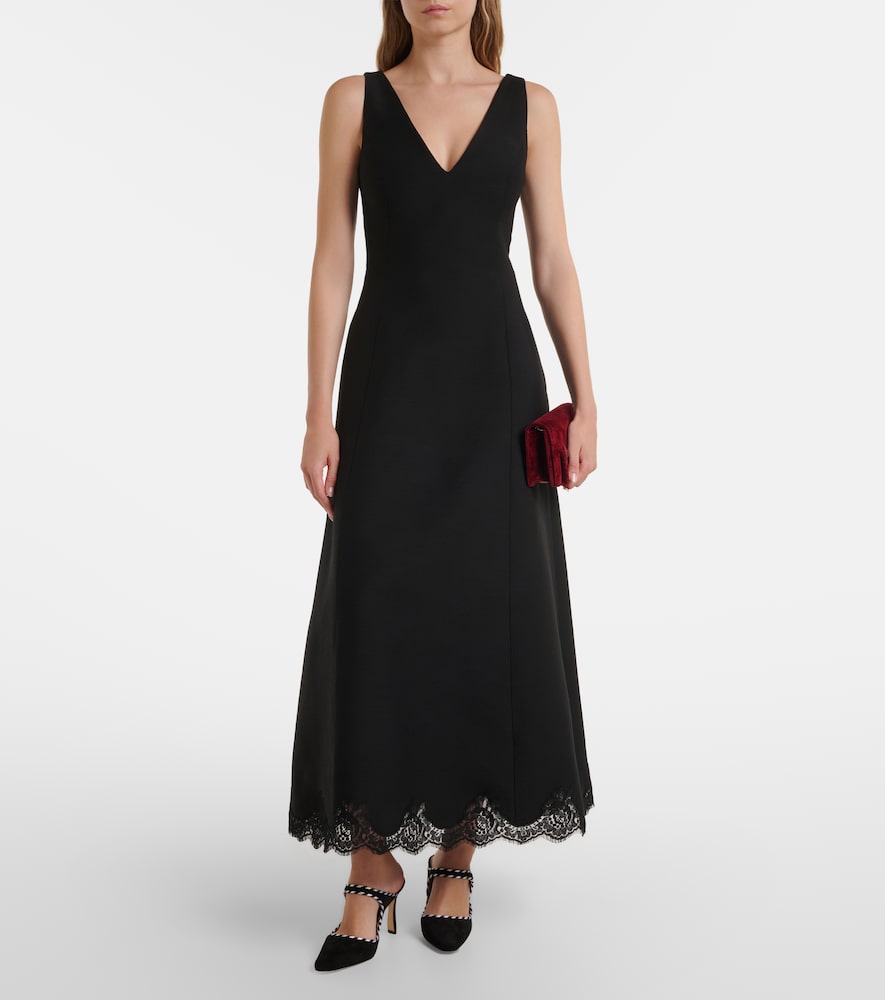 Manolo Blahnik Pura suede mules in Black - High-Heel Pumps