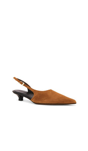 Mansur Gavriel Anna Slingback Pump in Brown