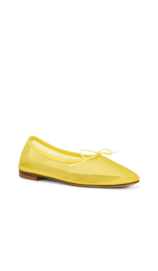 Mansur Gavriel Dream Ballerina Flat in Yellow