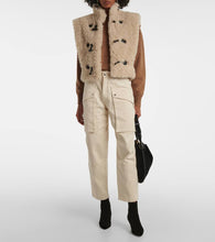 Marant Etoile Alisa faux fur vest