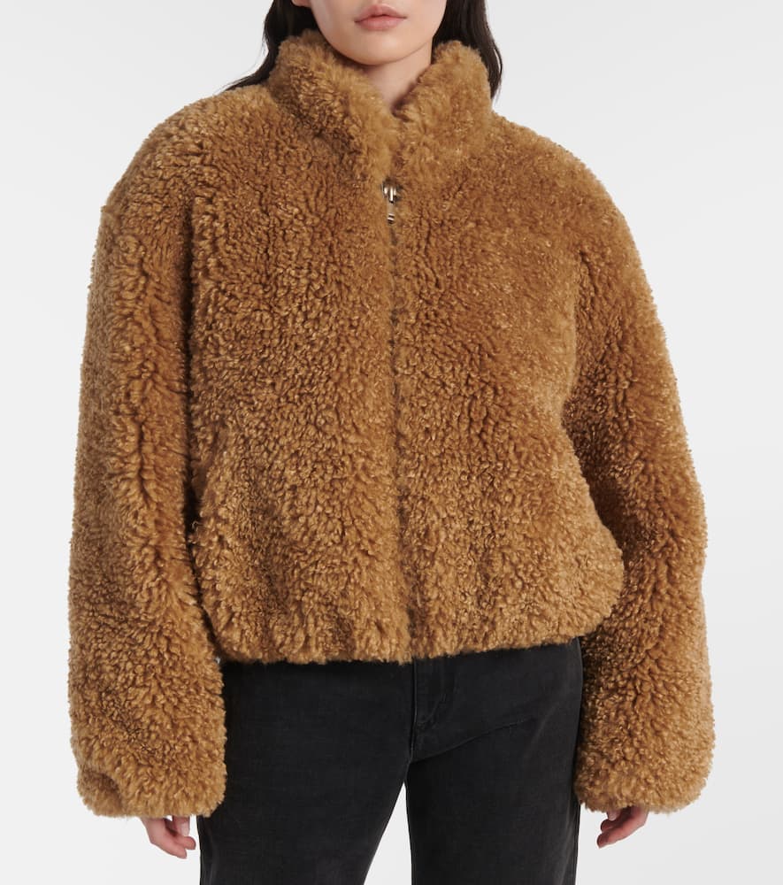Marant Etoile Anasta faux-fur jacket