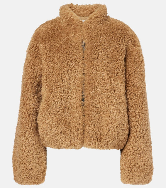 Marant Etoile Anasta faux-fur jacket