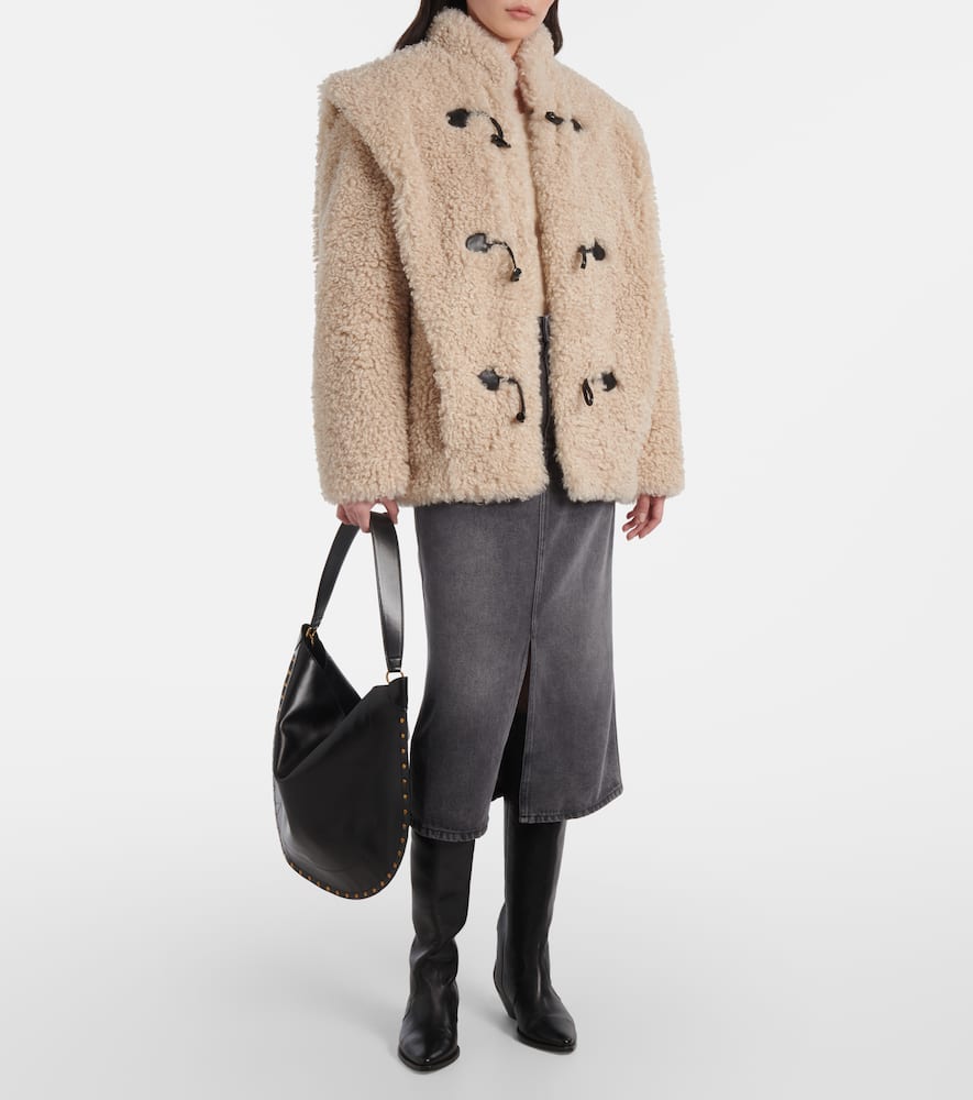 Marant Etoile Avalia faux-fur coat