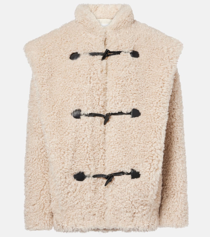 Marant Etoile Avalia faux-fur coat