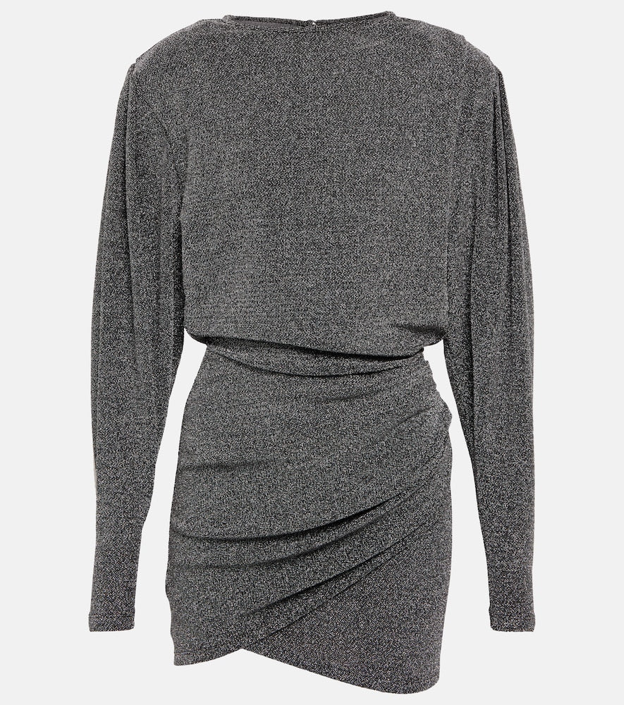 Marant Etoile Benedicte metallic knit minidress. Marant Etoile Benedicte 金属针织迷你连衣裙