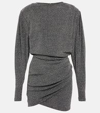 Marant Etoile Benedicte metallic knit minidress. Marant Etoile Benedicte 金属针织迷你连衣裙