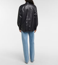 Marant Etoile Bernyga faux leather shirt