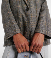 Marant Etoile Charly checked wool blazer