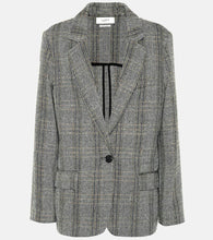 Marant Etoile Charly checked wool blazer