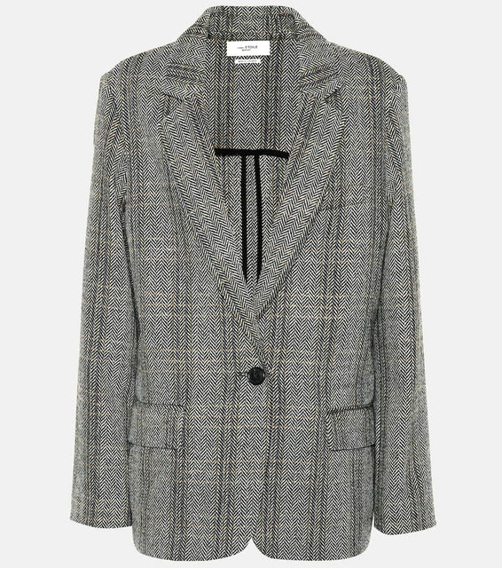 Marant Etoile Charly checked wool blazer