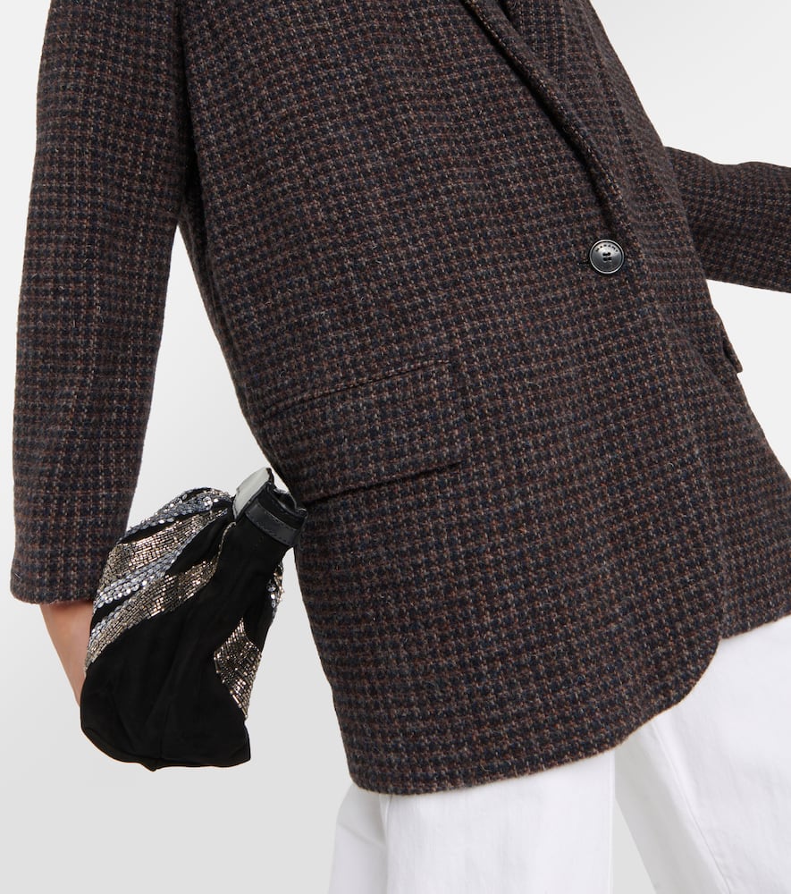 Marant Etoile Cikaito single-breasted wool blazer