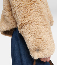Marant Etoile Cropped faux shearling jacket