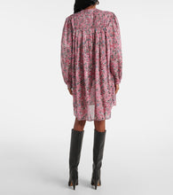 Marant Etoile Danael printed cotton voile minidress
