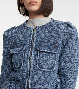 Marant Etoile Deliona quilted cotton jacket