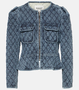 Marant Etoile Deliona quilted cotton jacket