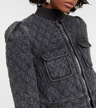 Marant Etoile Deliona quilted denim jacket