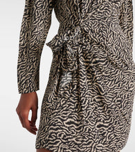 Marant Etoile Dulce printed gathered minidress