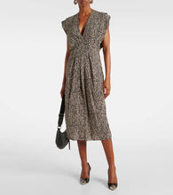 Marant Etoile Epolia printed midi dress