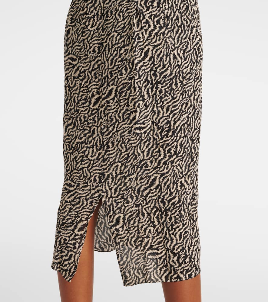 Marant Etoile Epolia printed midi dress