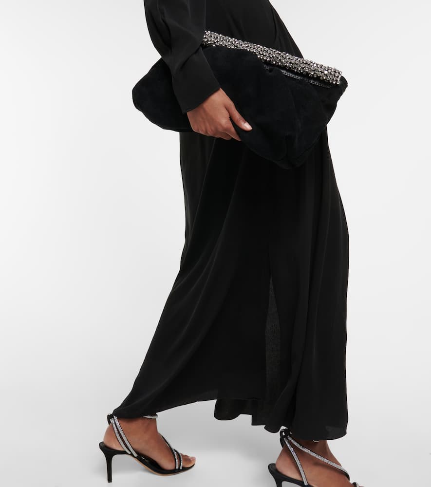 Marant Etoile Ezinia V-neck maxi dress