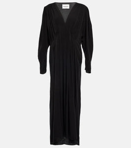 Marant Etoile Ezinia V-neck maxi dress